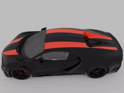 Bugatti Chiron Super Sport 3D model buy
