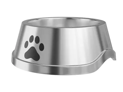 Pet Bowl 01 3D model