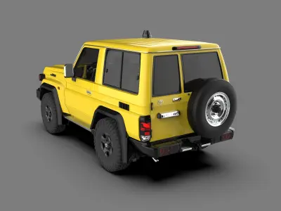 Toyota Land Cruiser J71 2024 3D model