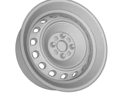 Renault 7 set of car parts 3D print model