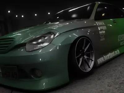 Toyota Verossa VR25 1GZ-FE  3D model