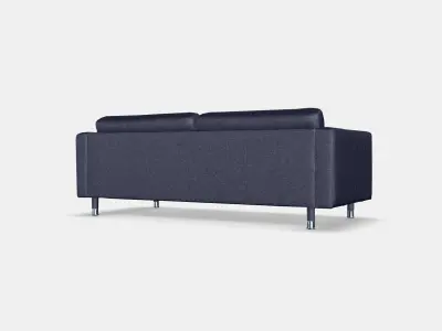 LANDSKRONA 3-seat sofa 9 Low-poly 3D model