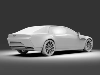 Aston Martin Lagonda 2016 3D model