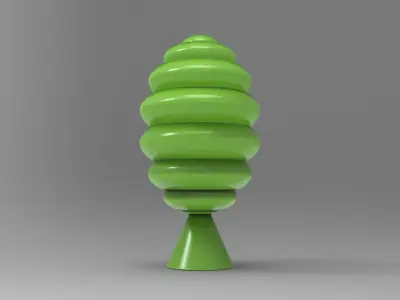 Dofy Decor Low-poly 3D model