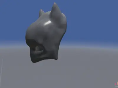 Batman Mask V4 3D model