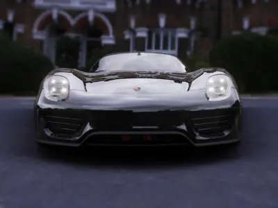 Porche 918 Spyder SK Model 3D model