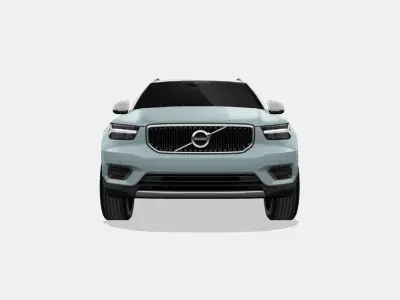 Volvo XC40 2018 Low-poly 3D model