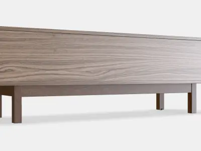 STOCKHOLM TV bench 3D model
