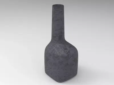 Tone Vase Low-poly 3D model