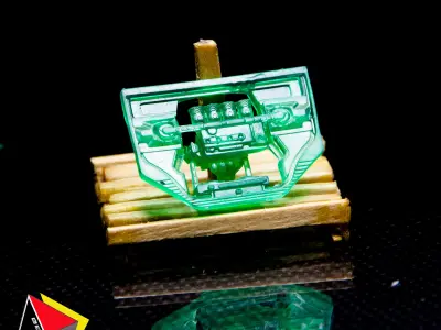 164 Scale B12 Engine Diecast johnny lightning EK9 3D print model