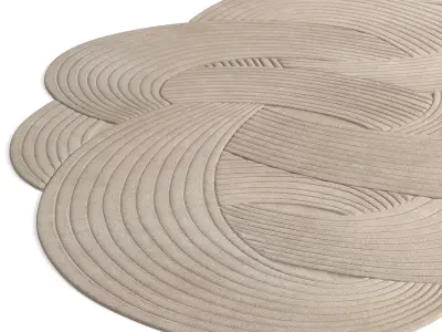 Rochebobois Nuvola Rug 3D model
