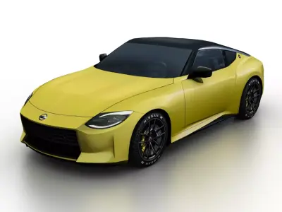 Nissan Z Proto 3D Model Fairlady Z Prototype Low-poly 3D model