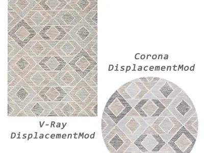Rugs No 541 Low-poly 3D model