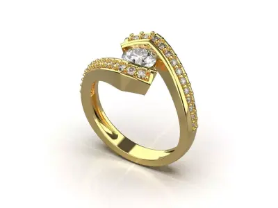 ring code 192 3D print model