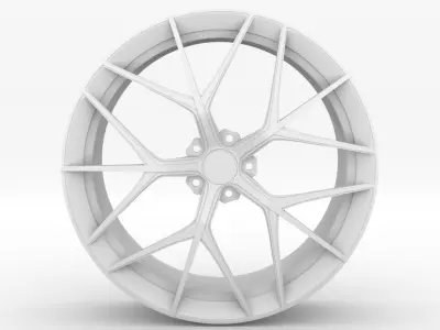 Dilinger DF3 forged  3D model