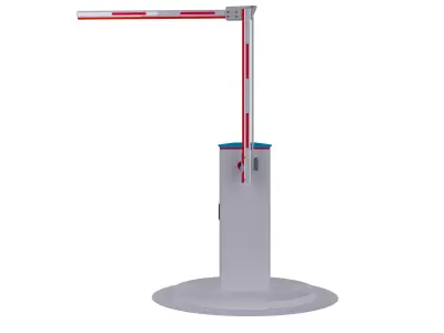 PARKING BARRIER ARC Low-poly 3D model