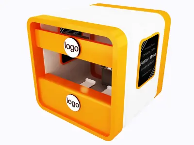 Booth Exhibition Stand a10 3D model