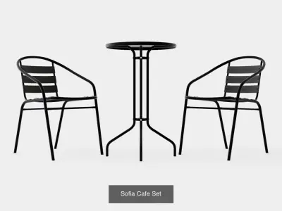 Collection of Cafe Set - 5 Models