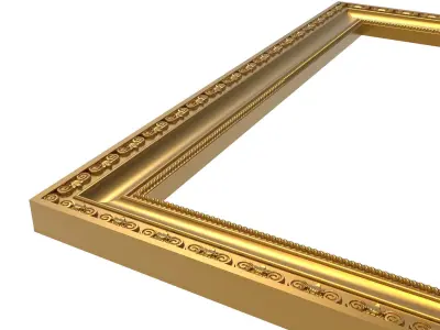 carved frame 3D model 71