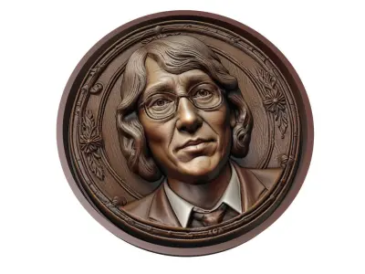 Jude Bellingham Footballer Medallion 3D print model