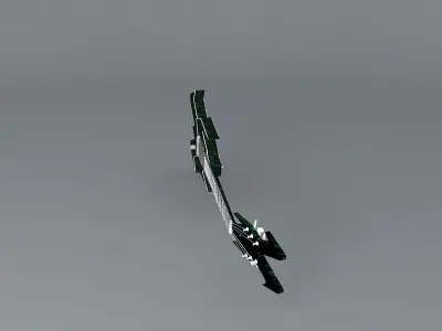 Enforcer guitar Free 3D model