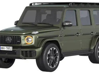 Mercedes-Benz G63 AMG 2025 Offroad Package PRO 3D model