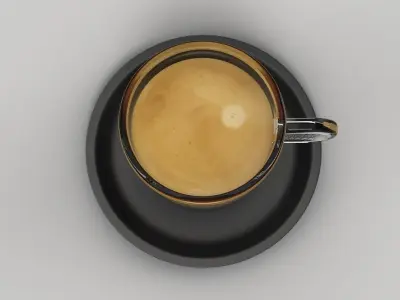 Espresso Glass 3D model
