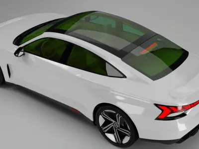 Aston Martin e-Tron 3D model