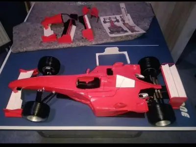 FERRARI F2000 - STL FILES 3D print model