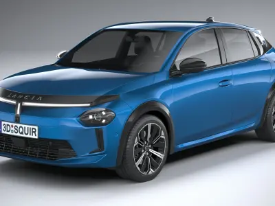 Lancia Ypsilon 2025 3D model