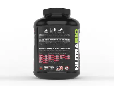 Protein Powder 3D model