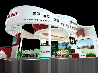 Exhibition - Area - 12X8-3DMAX2009-013 3D model