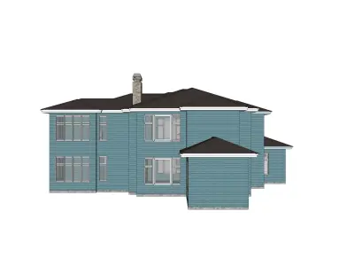 Prairie House 05 -Archimple LLC 3D model