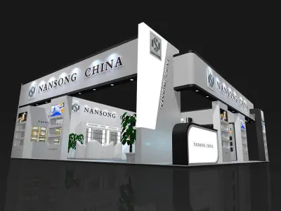 Showroom - Area - 12X10-3DMAX2009-026 3D model