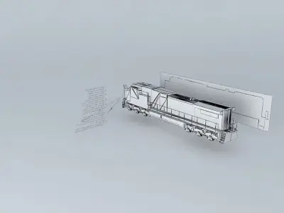 How to Make a Dash 9 Stage 5 Free 3D model