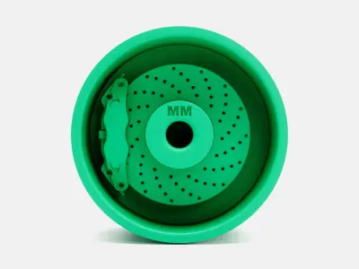 15x10 Centerline Auto Drag Wheel and Brake 3D print model