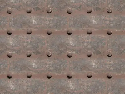 Riveted Steel Plate Wallpaper Texture Texture