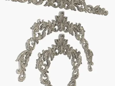 Decor for cnc 3D model