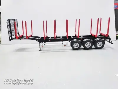 Trailer for Carrying Logs 3D print model