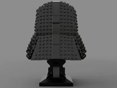 Star Wars Darth Vader LEGO Helmet  3D model
