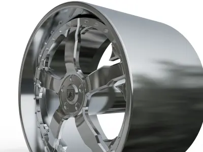 ASANTI AF114 WHEEL  3D print model