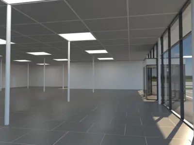 Generic Car Dealership 3D model