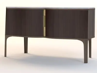 Classic Luxury Credenza 3D model