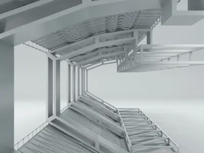 Industrial Structure 3D model