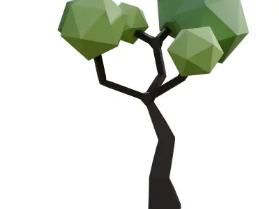 Low Poly Tree Low-poly 3D model purchase
