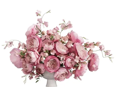 Flower In Vase 61 3D model