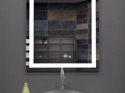Illuminated Mirrors 3D model