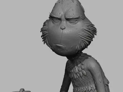 Grinchs Morning Coffee 3D print model