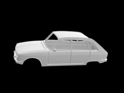 Renault 16 3D print model