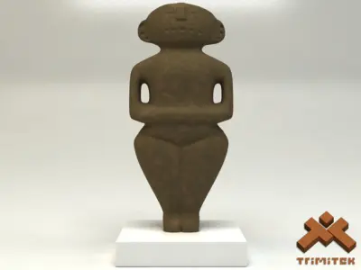 Ancient Statuette 3D model